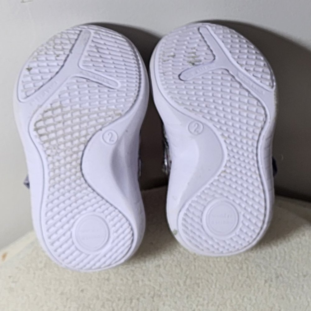 Wonder Nation Mary Jane Bow Slip-on Sneaker Infant size 2 - Picture 3 of 4